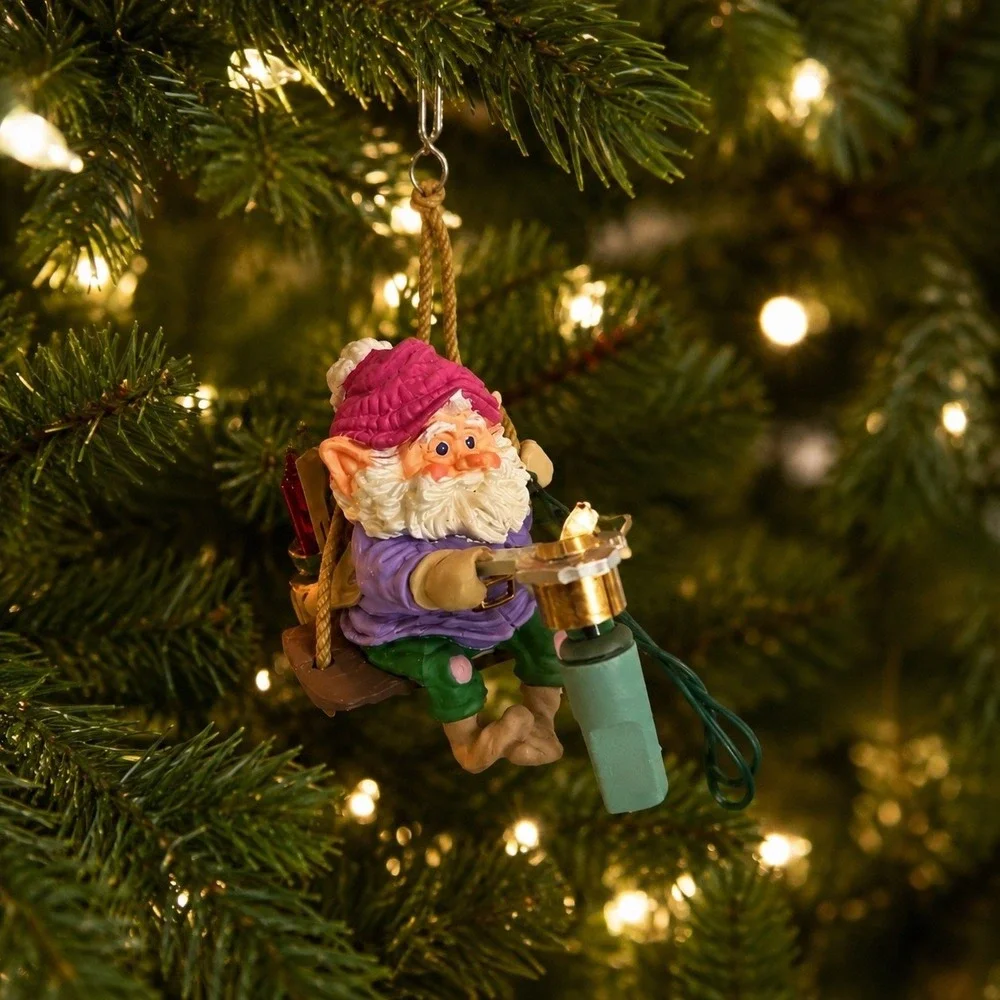 Hallmark Keepsake Ornament North Pole Power Light Elf Christmas Lineman 1987